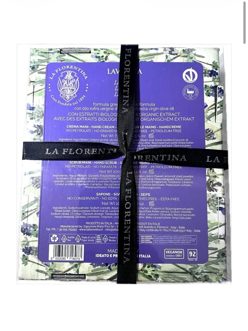 La FLORENTINO Lavender Bath & Hand Care - Picture 3 of 6